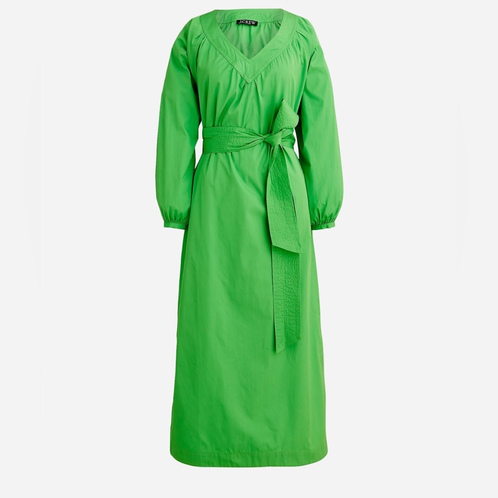 NWT J. Crew Poplin Dress XS